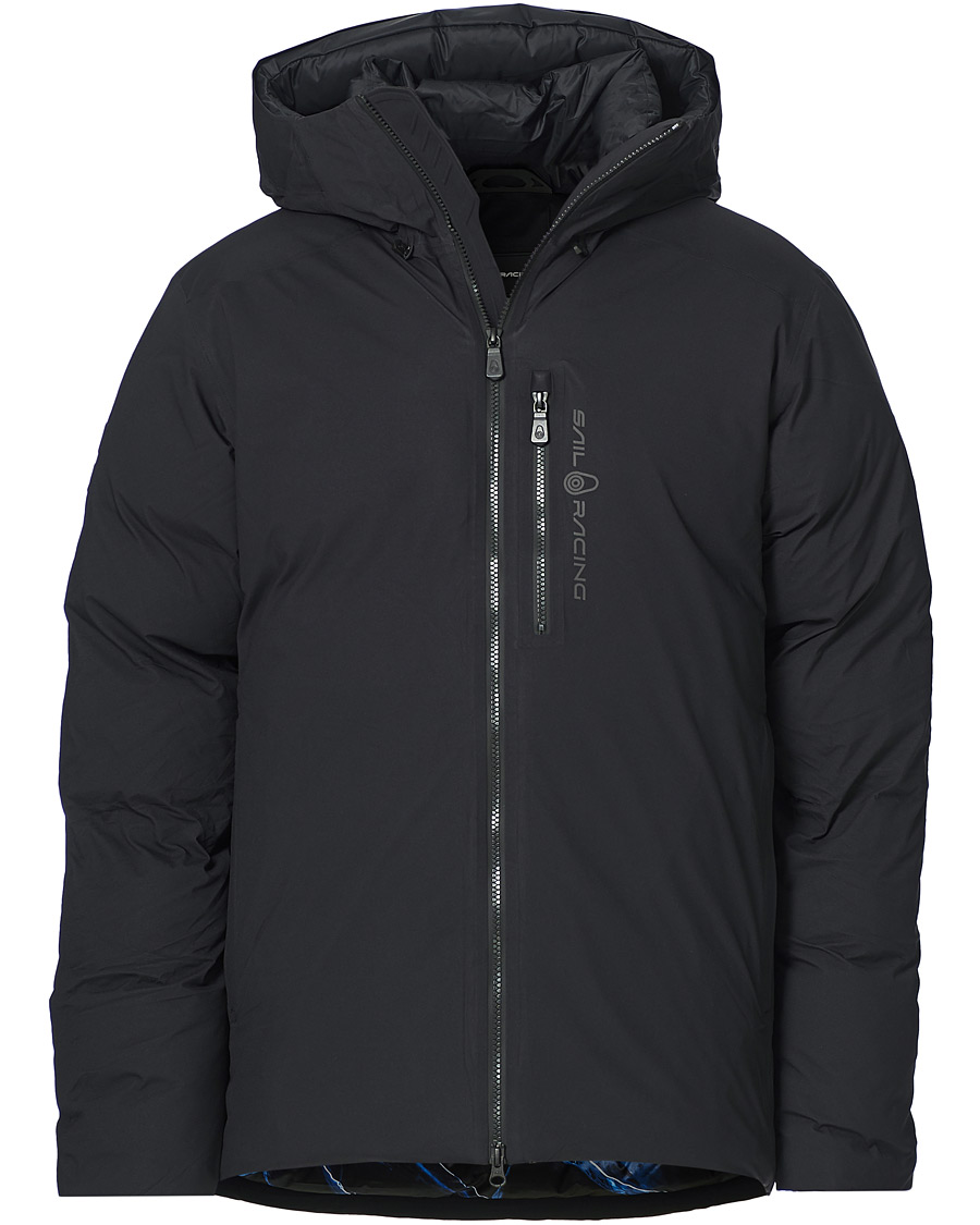 Mies | Takit | Sail Racing | Black Ice Gore-Tex Down Hooded Jacket Carbon