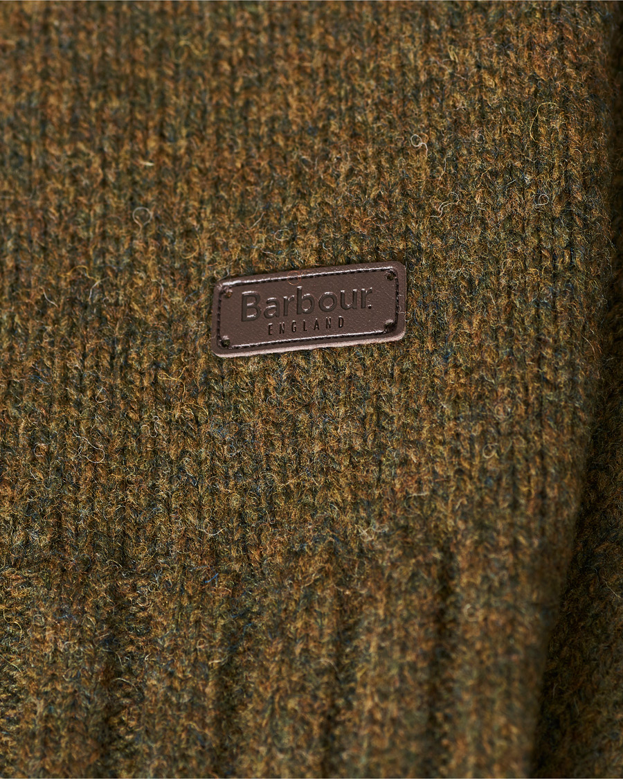 Mies | Puserot | Barbour Lifestyle | Duffle Cable Rollneck Willow Green