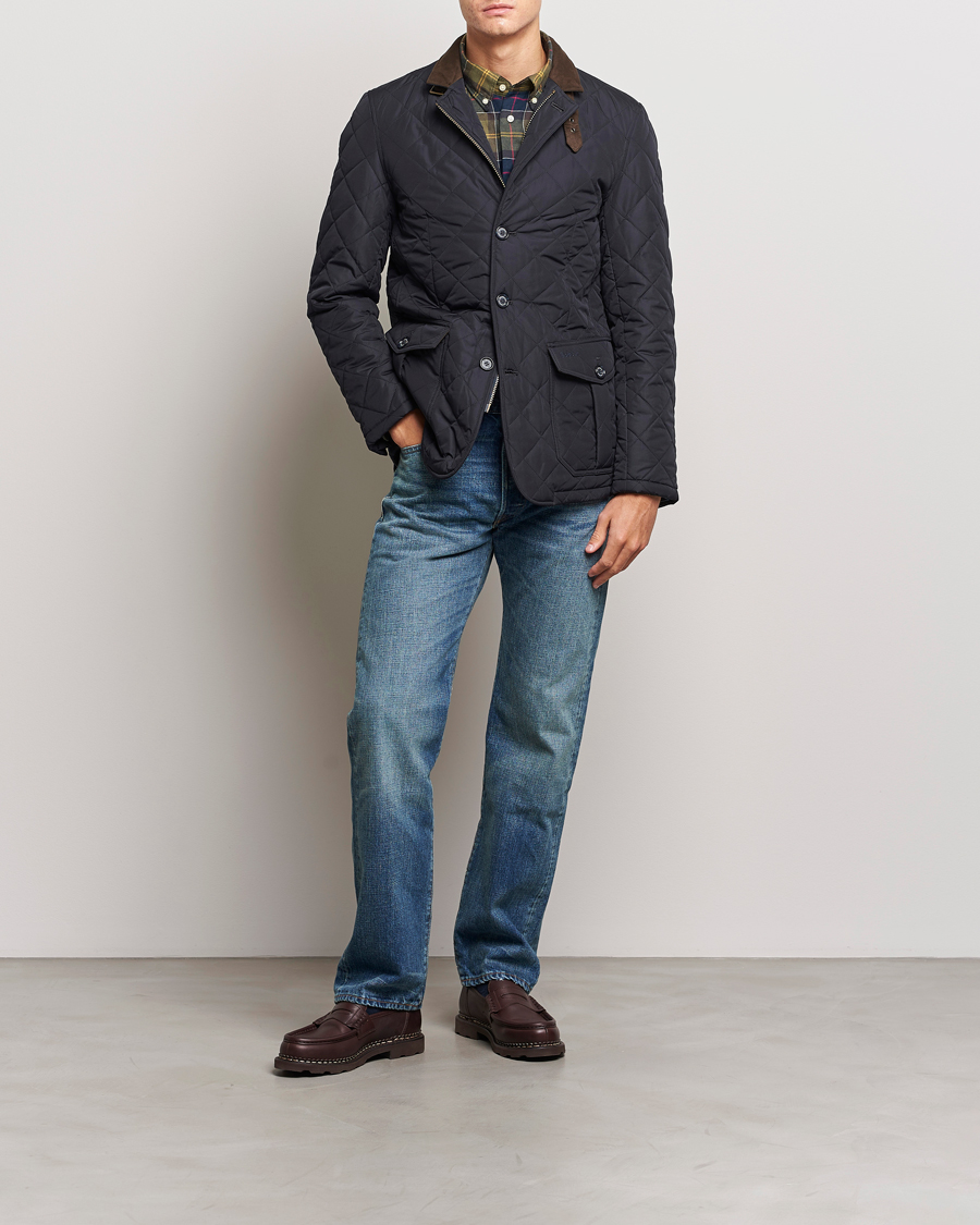 Mies |  | Barbour Lifestyle | Quilted Lutz Jacket  Navy