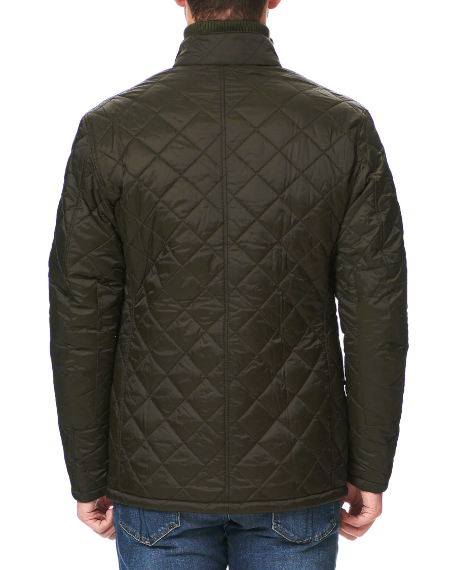 Mies | Takit | Barbour International | Windshield Quilt Jacket Sage
