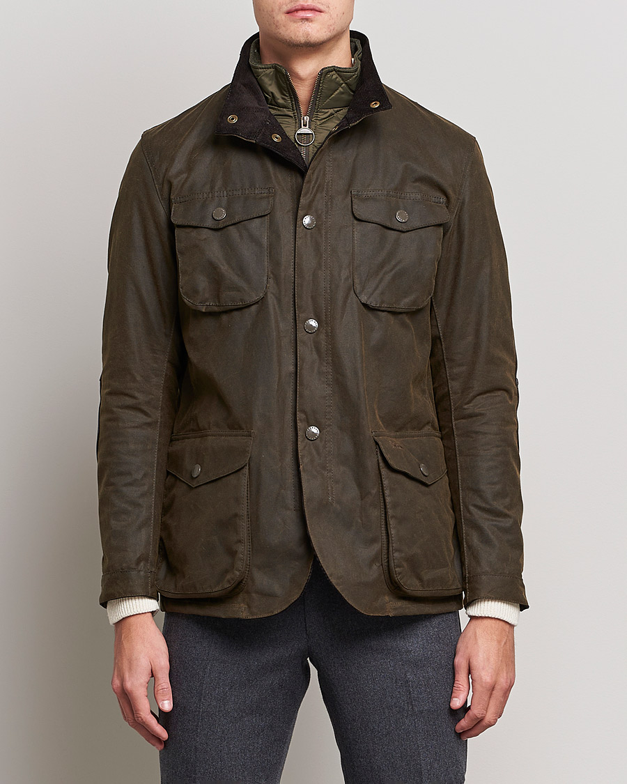 Mies |  | Barbour Lifestyle | Ogston Waxed Jacket Olive