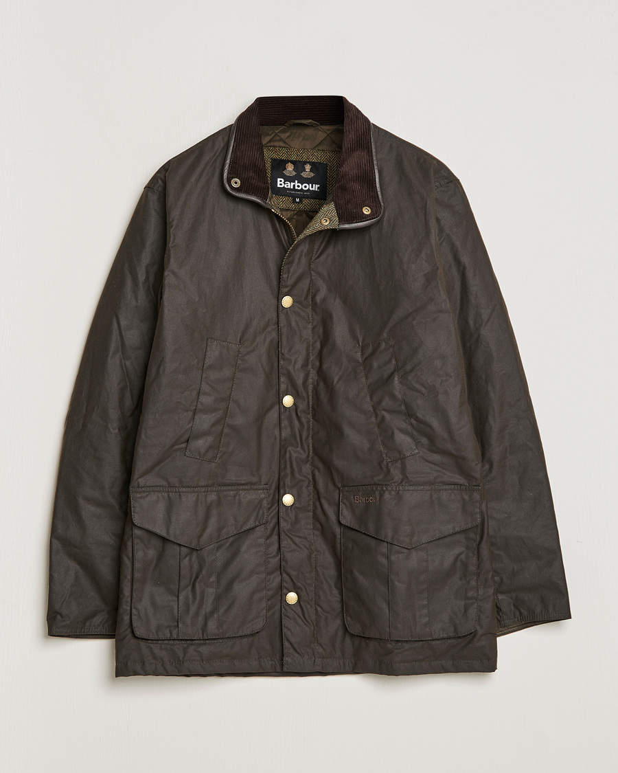 Mies | Takit | Barbour Lifestyle | Hereford Wax Jacket Olive