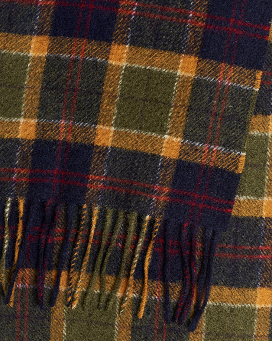 Mies | Barbour Lifestyle Tartan Lambswool Scarf Green/Navy/Red | Barbour Lifestyle | Tartan Lambswool Scarf Green/Navy/Red