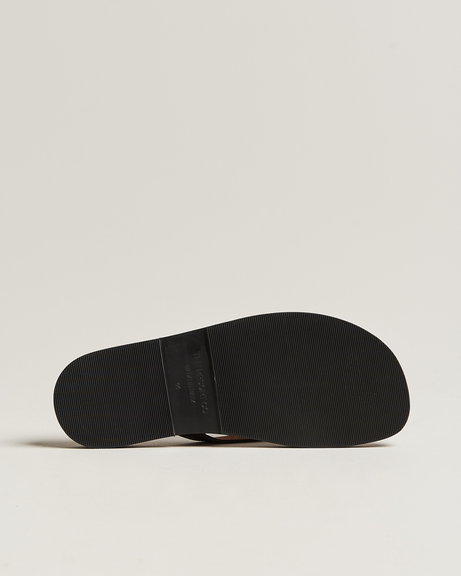 Mies | The Resort Co Saffiano Leather Flip-Flop Brown | The Resort Co | Saffiano Leather Flip-Flop Brown