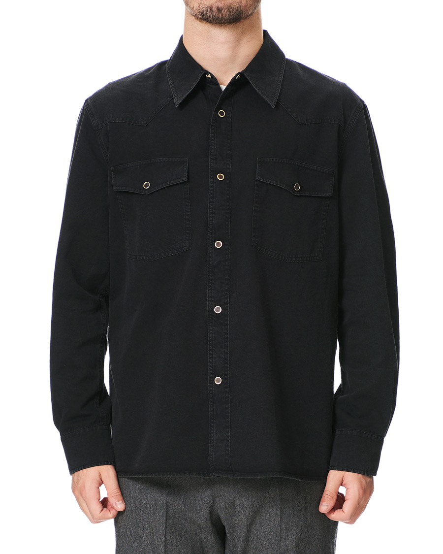Mies | Kauluspaidat | Our Legacy | Denim Western Shirt Black