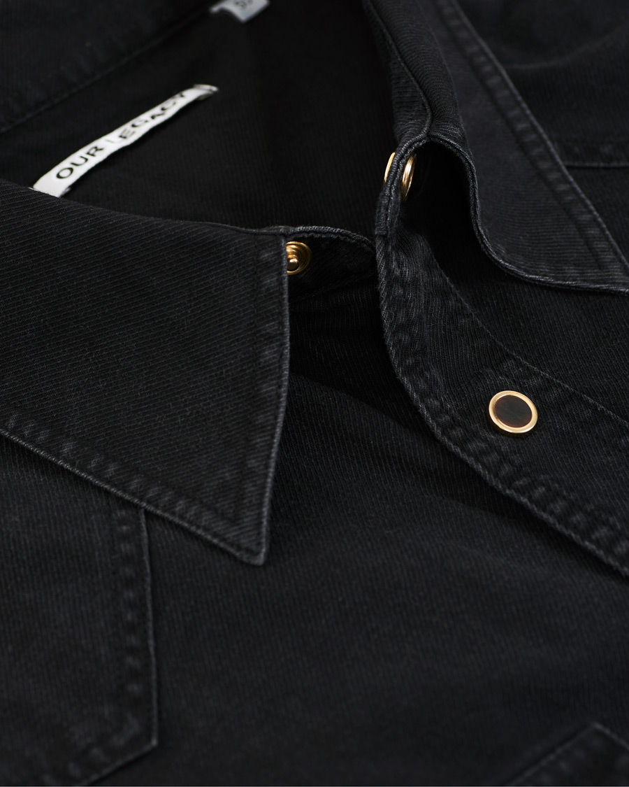 Mies | Kauluspaidat | Our Legacy | Denim Western Shirt Black