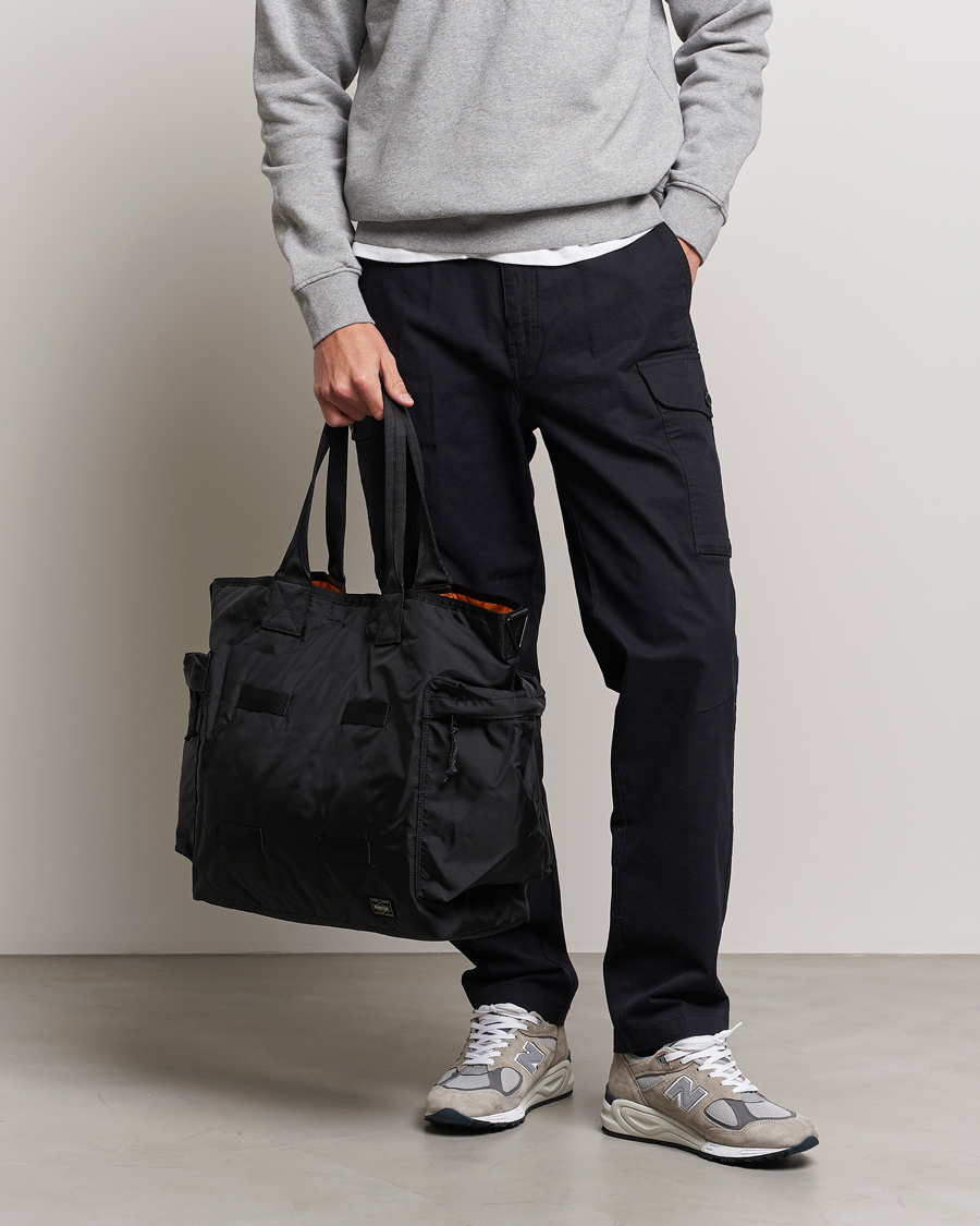 Mies | Laukut | Porter-Yoshida & Co. | Force 2Way Tote Bag Black