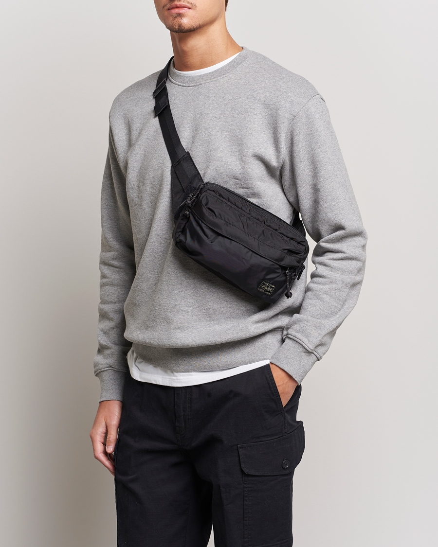 Mies | Asusteet | Porter-Yoshida & Co. | Force Waist Bag Black