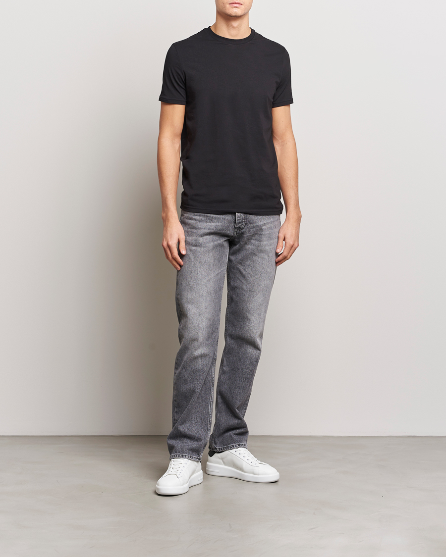 Mies | T-paidat | Dsquared2 | 2-Pack Cotton Stretch Crew Neck Tee Black