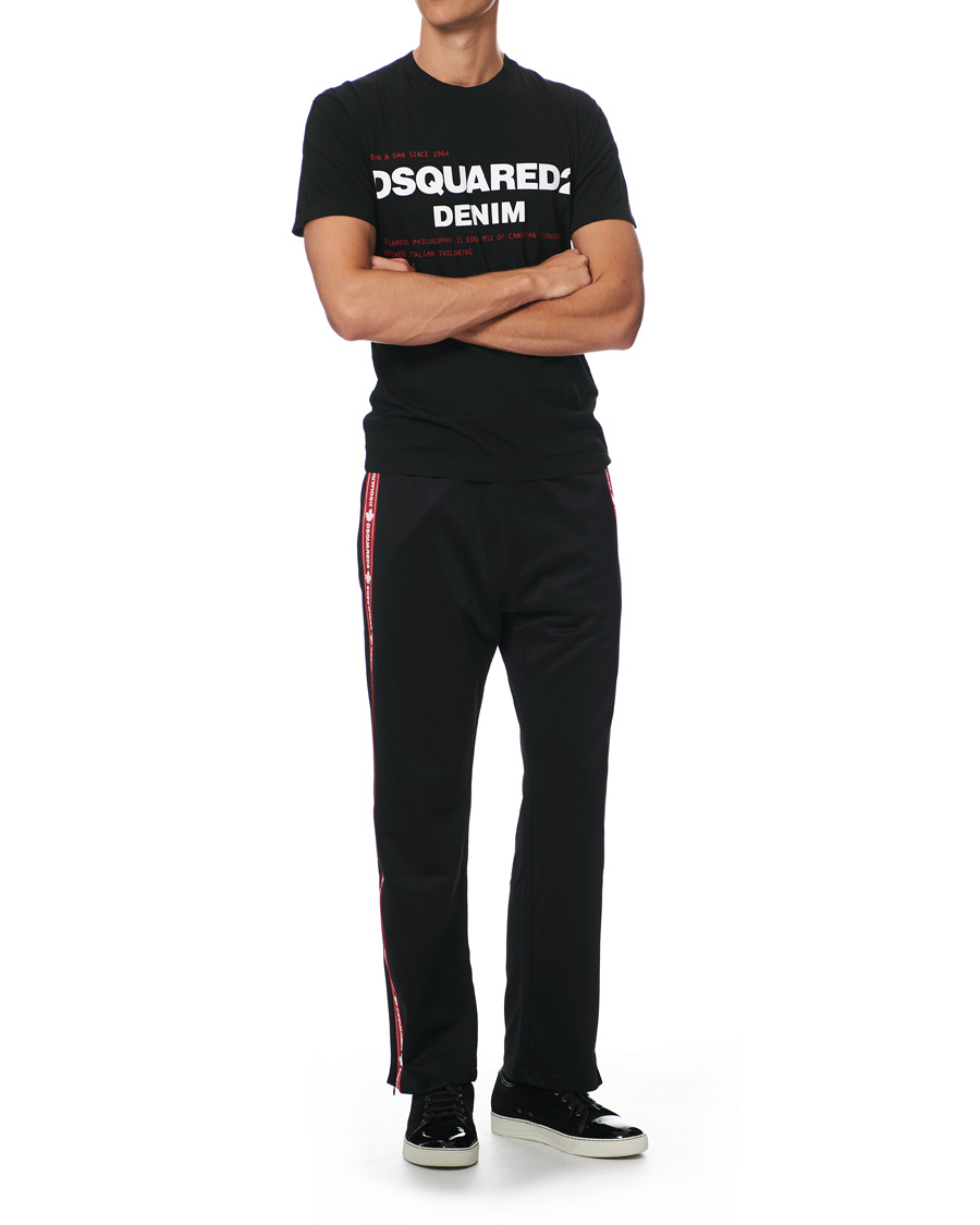 Mies | Housut | Dsquared2 | Track Logo Sweatpants Black