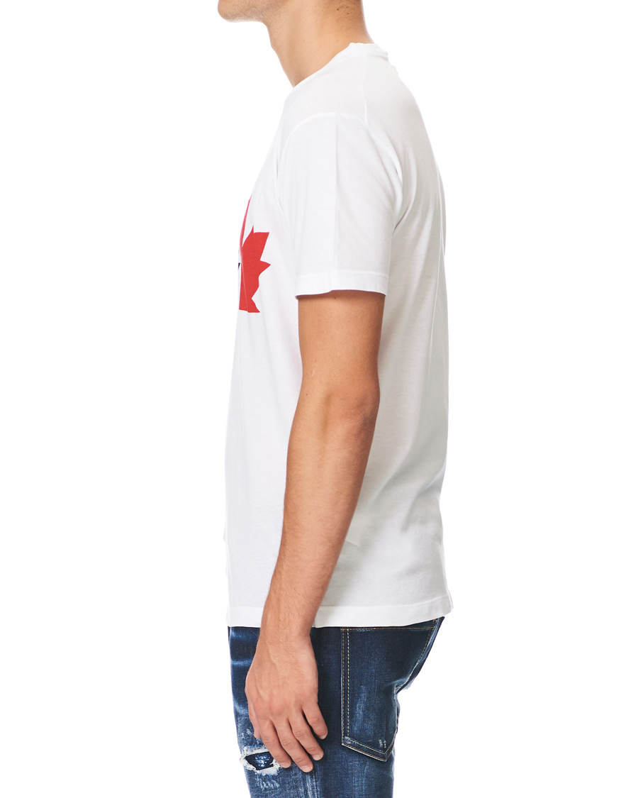 Mies | T-paidat | Dsquared2 | Cool Fit Logo Crew Neck Tee White