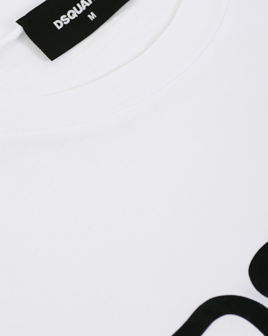 Mies | T-paidat | Dsquared2 | Cool Fit Logo Crew Neck Tee White