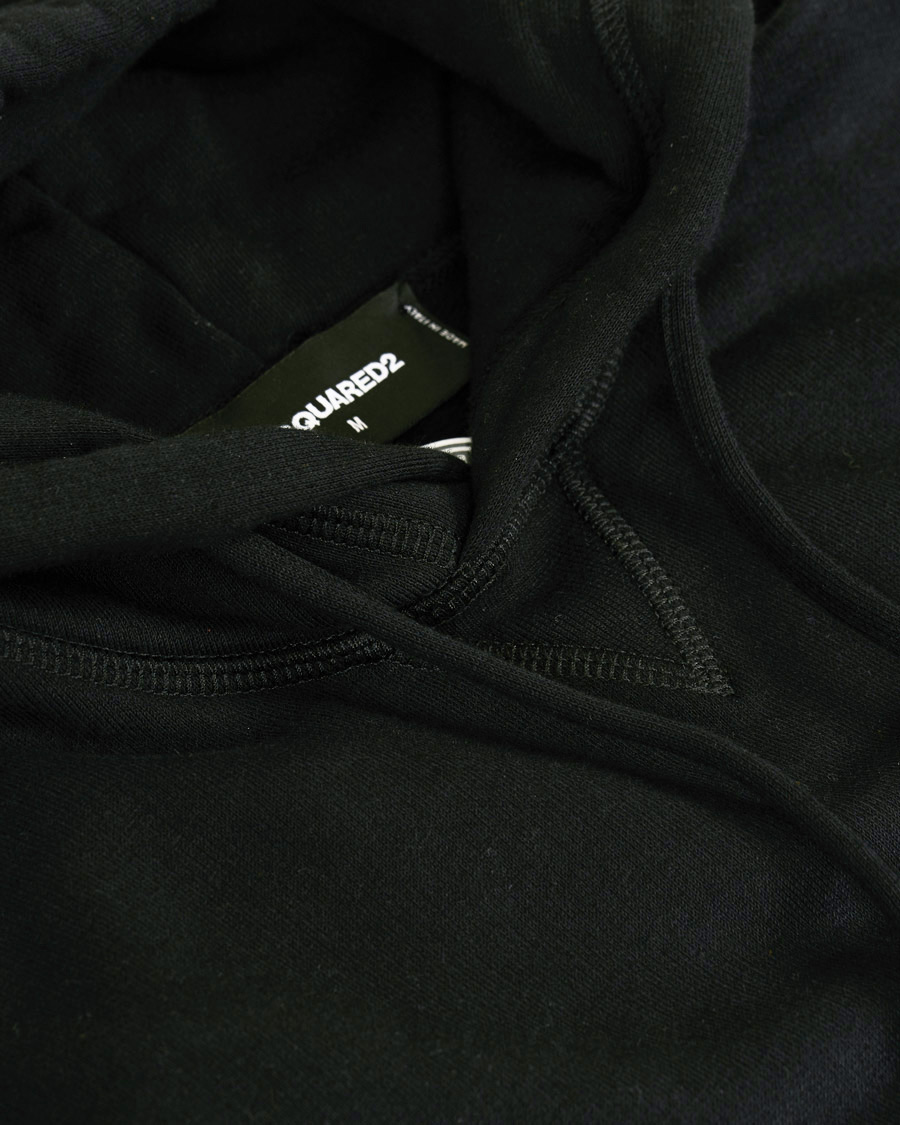 Mies | Puserot | Dsquared2 | Cool Fit Icon Small Logo Hoodie Black