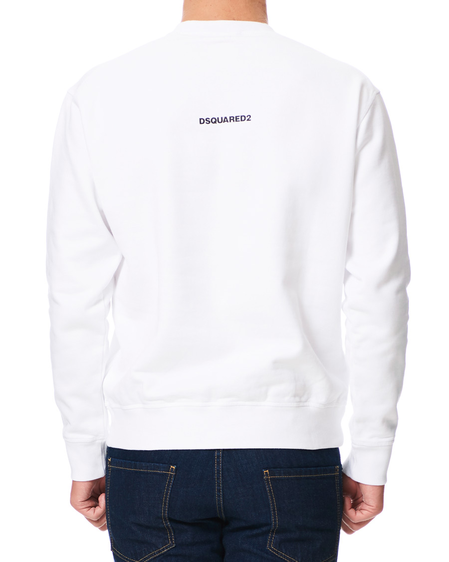 Mies | Puserot | Dsquared2 | 25th Anniversary Capsule Collection Sweatshirt White
