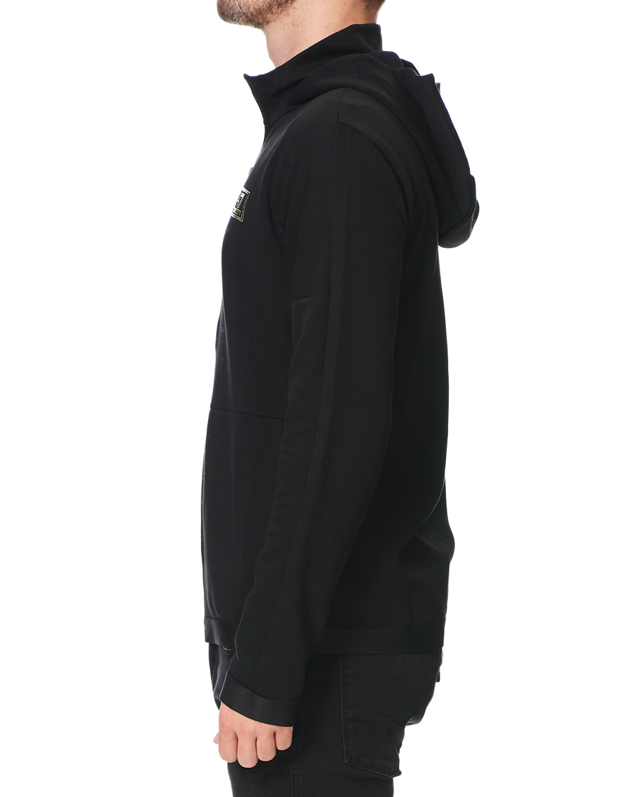 Mies | Puserot | EA7 | Train Gold Label Full Zip Hoodie Black
