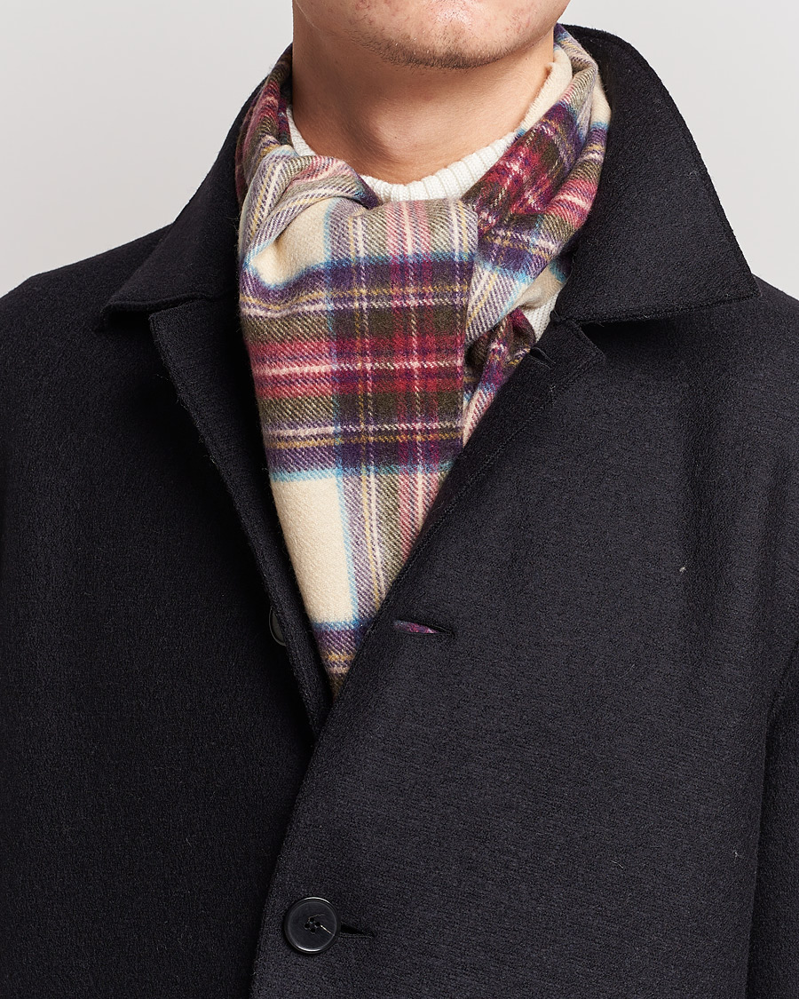 Mies | Johnstons of Elgin Cashmere Scarf Multi | Johnstons of Elgin | Cashmere Scarf Multi