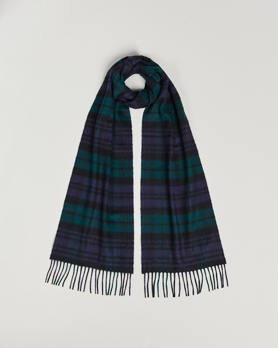 Mies | Johnstons of Elgin Cashmere Scarf Black Watch | Johnstons of Elgin | Cashmere Scarf Black Watch