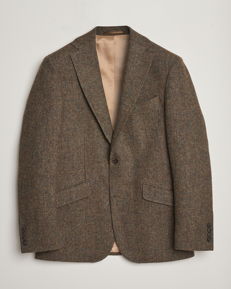 Mies | Pikkutakit | Walker Slater | Edward Wool Donegal Blazer Moss Green