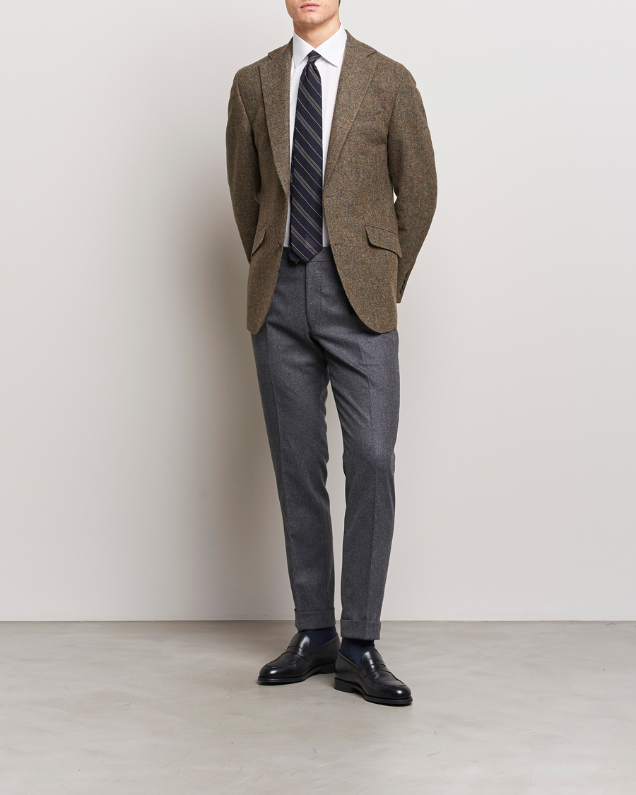 Mies | Pikkutakit | Walker Slater | Edward Wool Donegal Blazer Moss Green