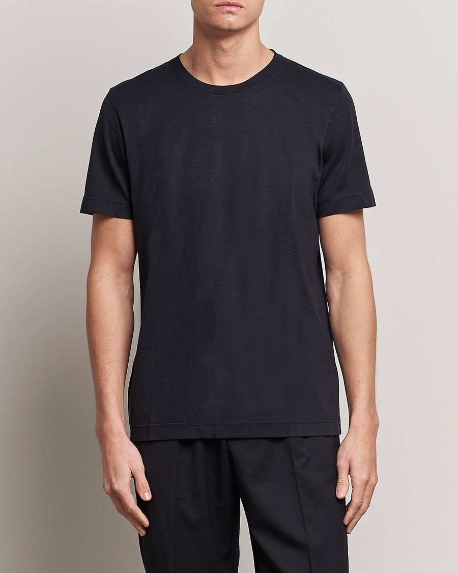 Mies | T-paidat | CDLP | Crew Neck Tee Black