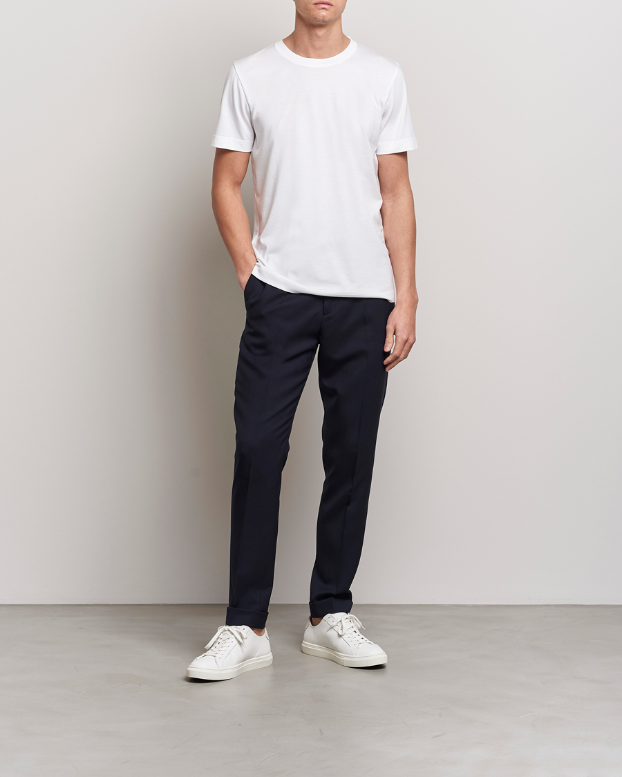 Mies | T-paidat | CDLP | Crew Neck Tee White