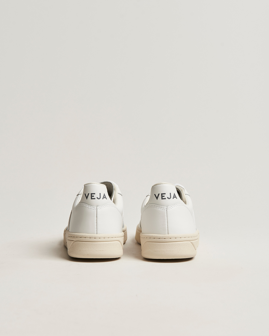 Mies | Veja V-10 Leather Sneaker Extra White | Veja | V-10 Leather Sneaker Extra White