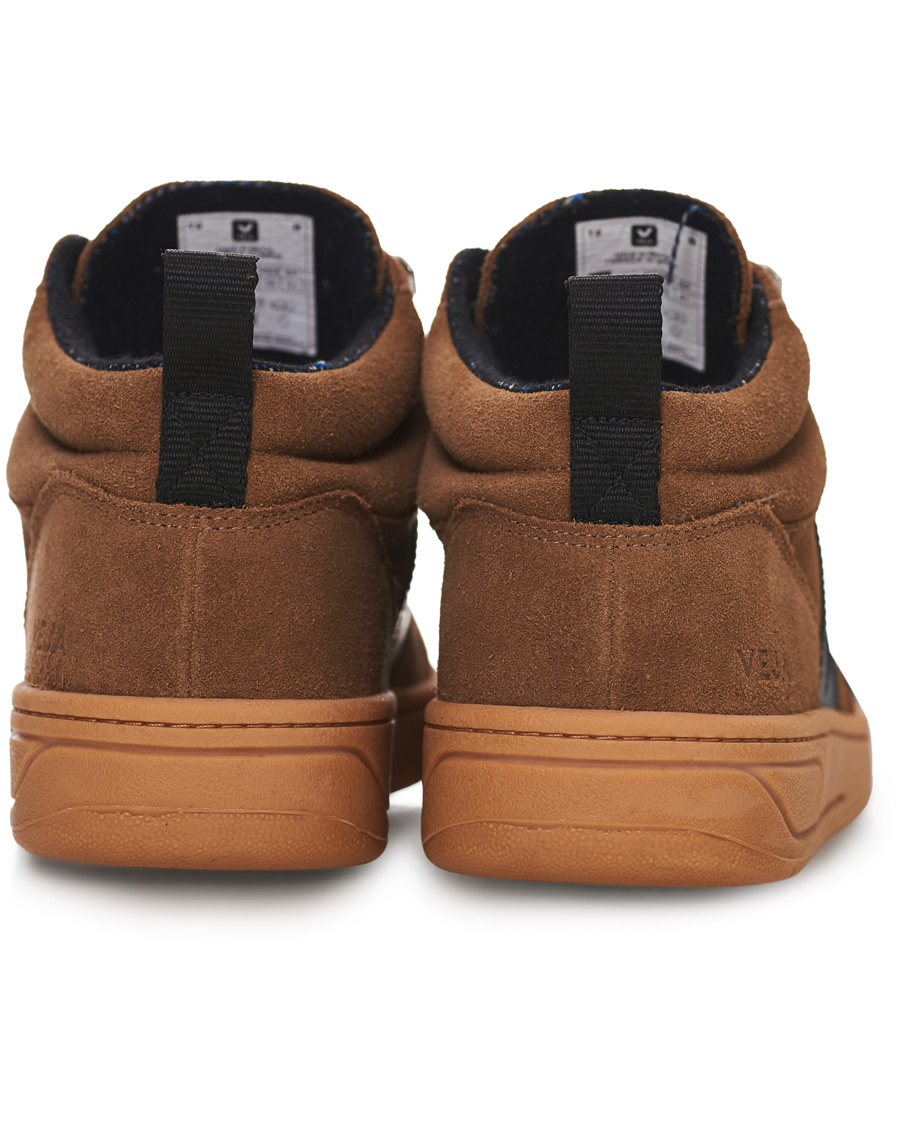 Mies | Veja Roraima High Sneaker Brown Black | Veja | Roraima High Sneaker Brown Black