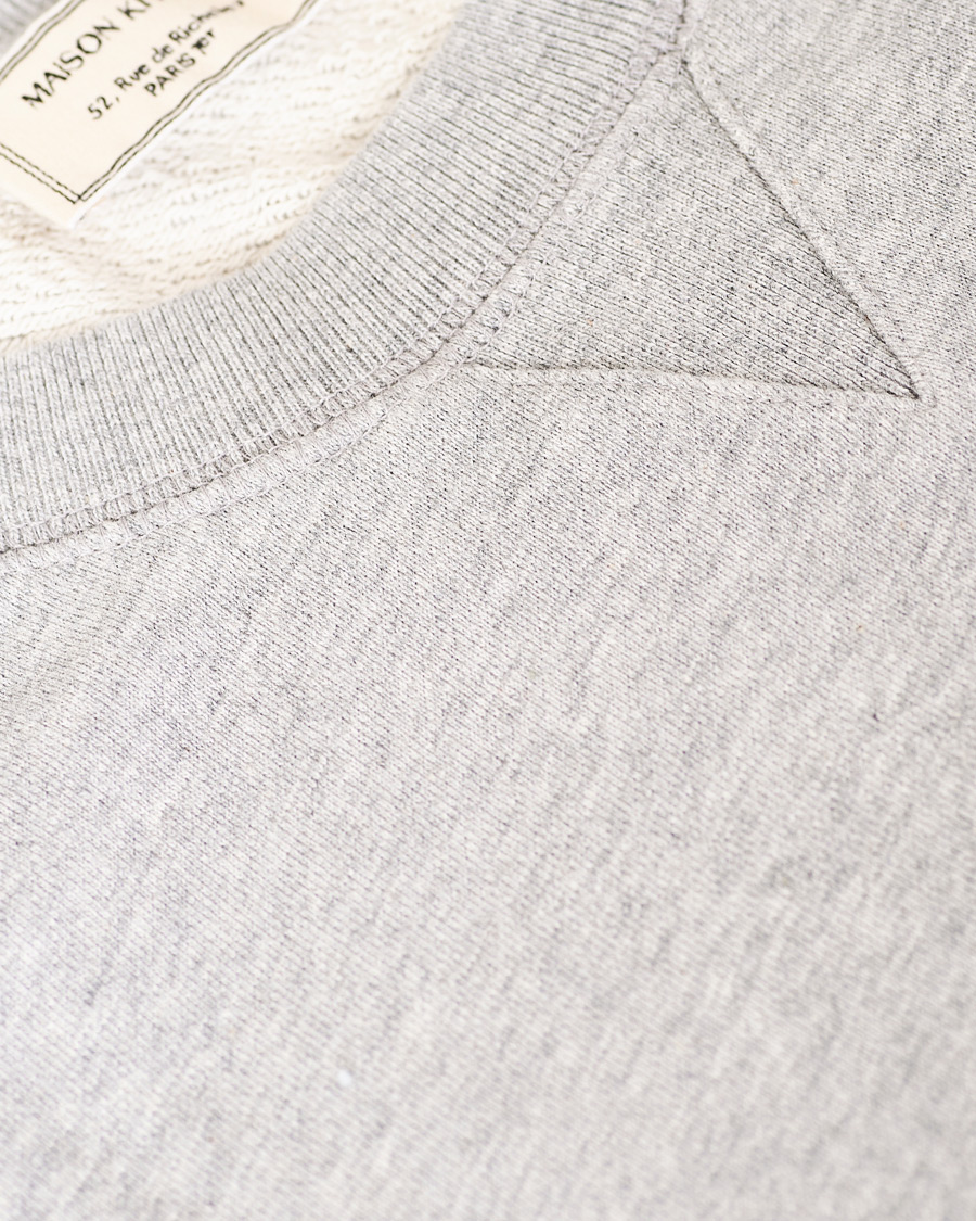 Mies | Puserot | Maison Kitsuné | Parisien Sweatshirt Grey Melange