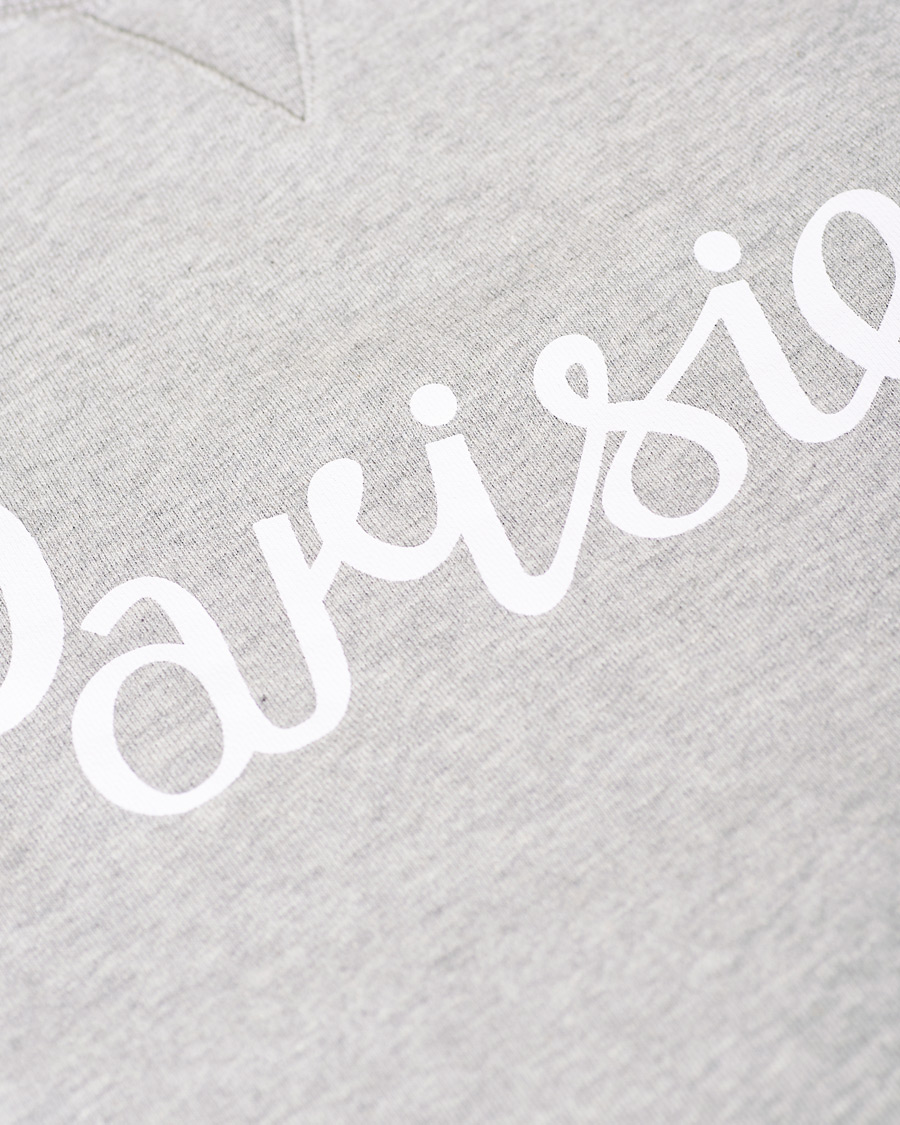 Mies | Puserot | Maison Kitsuné | Parisien Sweatshirt Grey Melange