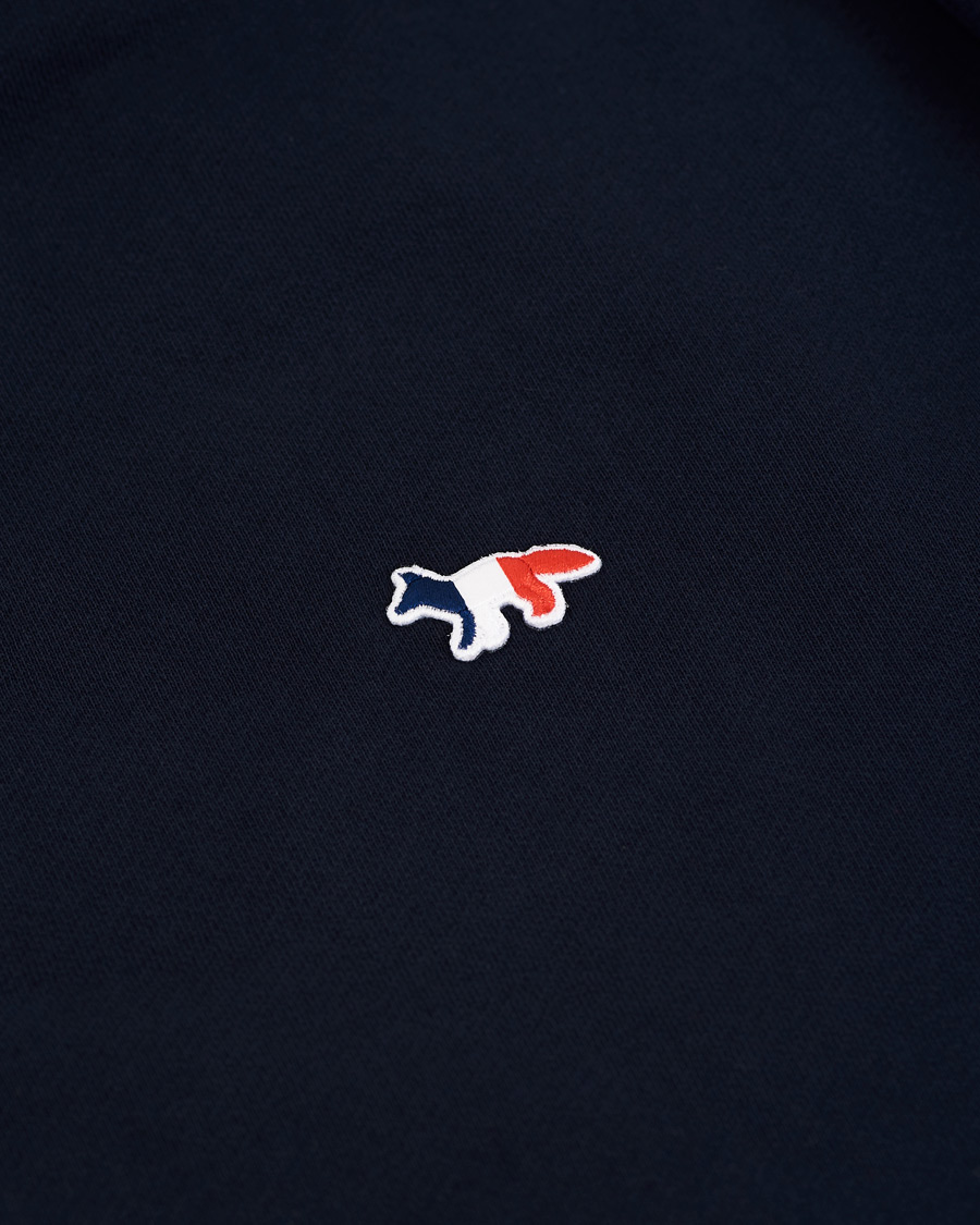 Mies | Puserot | Maison Kitsuné | Tricolor Fox Hoodie Navy