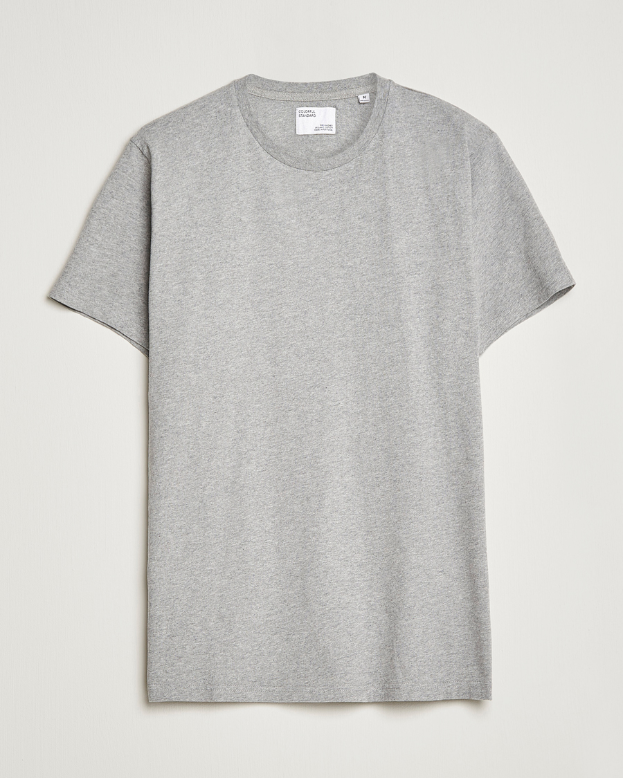 Mies | T-paidat | Colorful Standard | Classic Organic T-Shirt Heather Grey