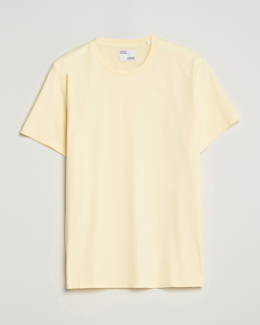 Mies | T-paidat | Colorful Standard | Classic Organic T-Shirt Soft Yellow