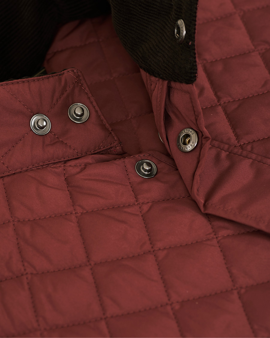 Mies | Takit | Belstaff | Waistcoat Quilted Burnished Red