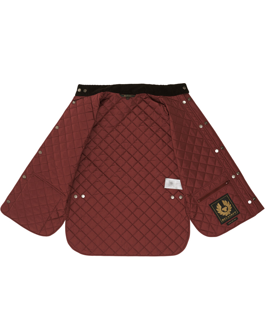 Mies | Takit | Belstaff | Waistcoat Quilted Burnished Red