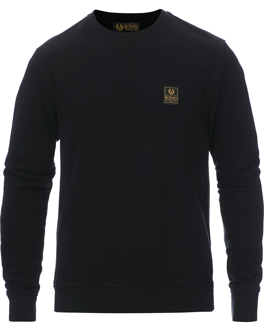 Mies | Puserot | Belstaff | Long Way Up Crew Neck Sweatshirt Black