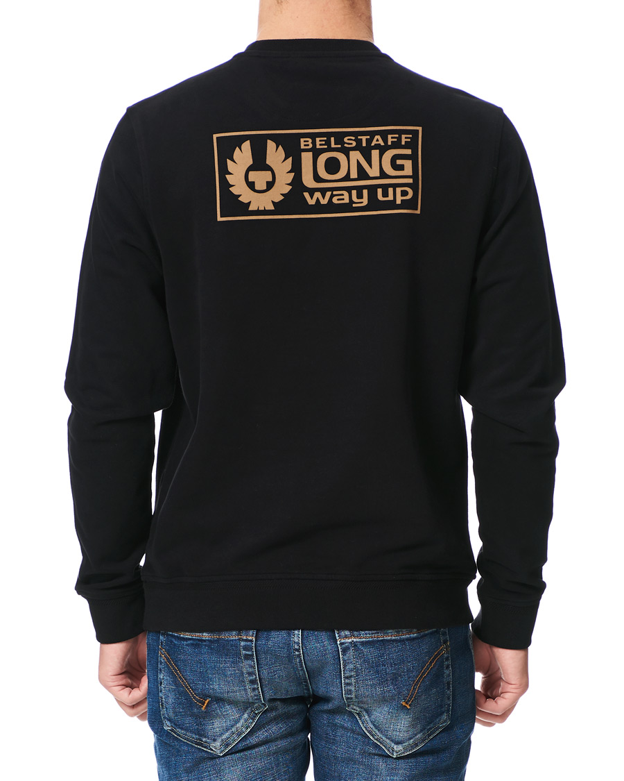 Mies | Puserot | Belstaff | Long Way Up Crew Neck Sweatshirt Black