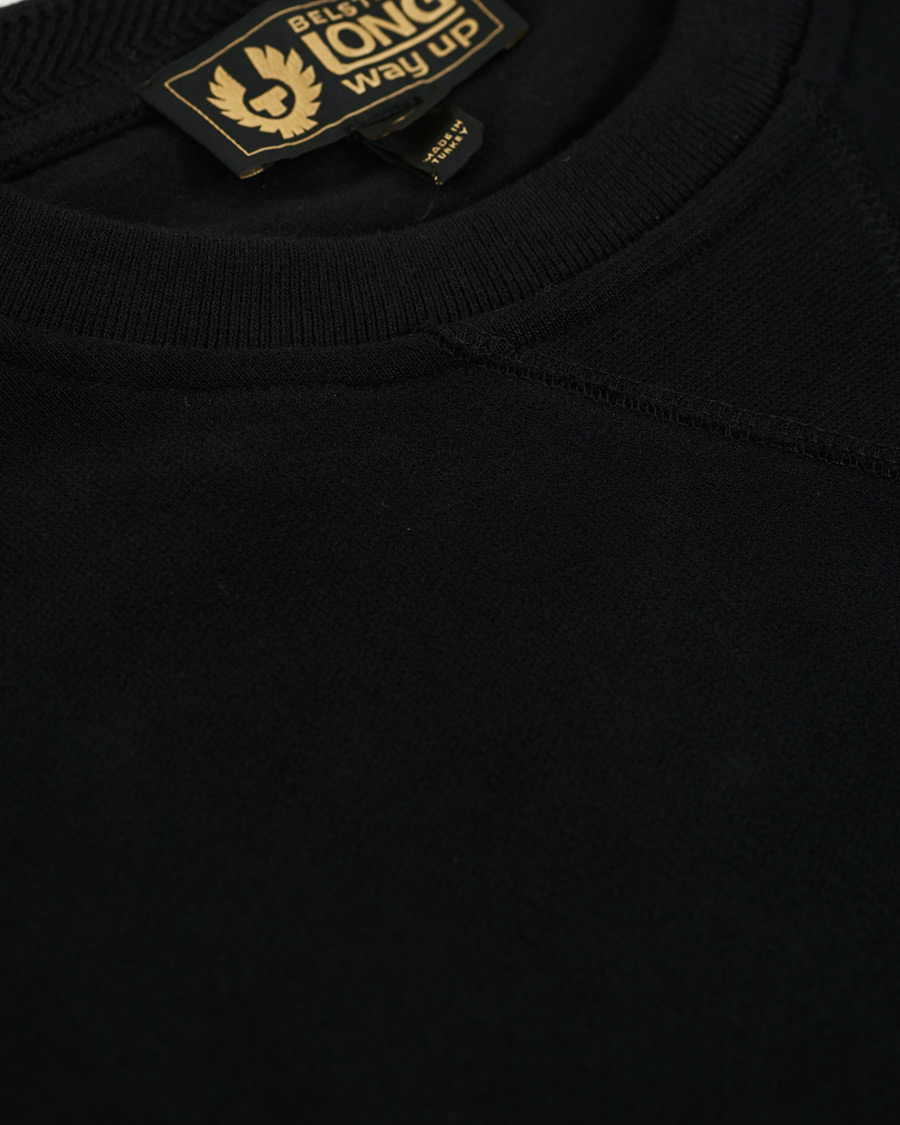 Mies | Puserot | Belstaff | Long Way Up Crew Neck Sweatshirt Black