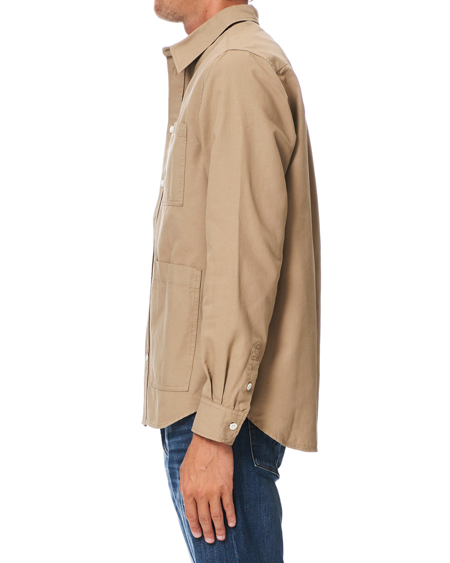 Mies | Kauluspaidat | Norse Projects | Thorsten Canvas Overshirt Utility Khaki