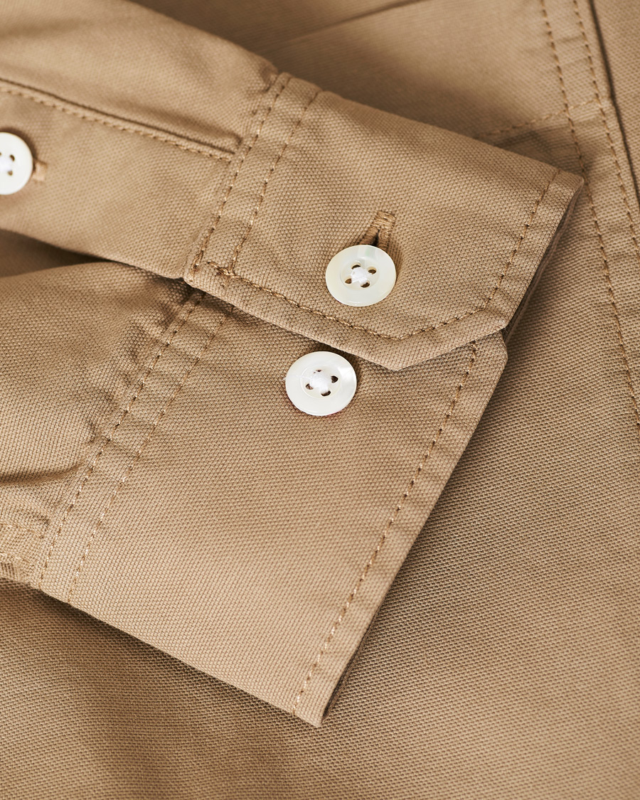 Mies | Kauluspaidat | Norse Projects | Thorsten Canvas Overshirt Utility Khaki
