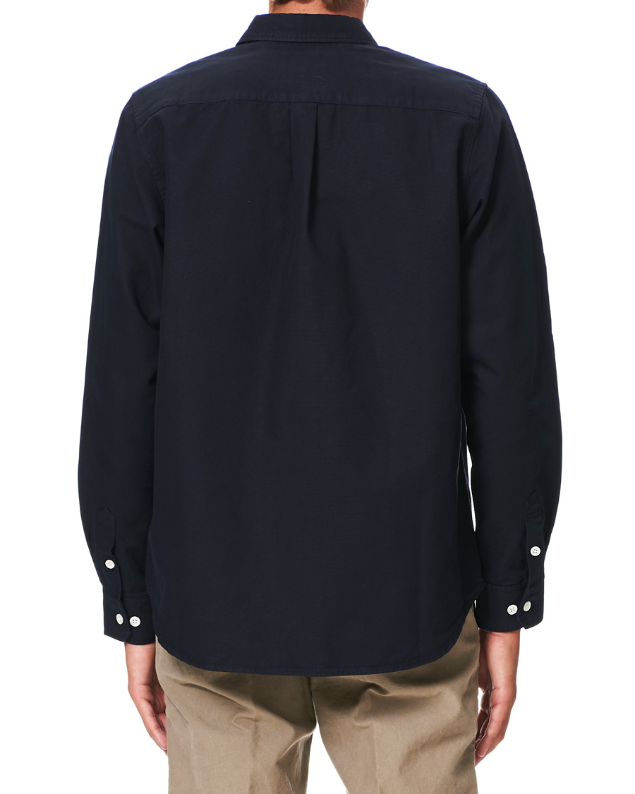 Mies | Kauluspaidat | Norse Projects | Thorsten Canvas Overshirt Dark Navy