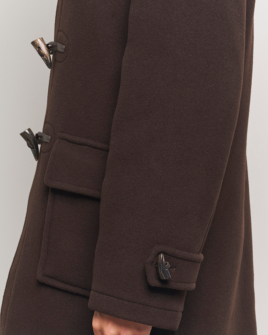 Mies | Takit | Gloverall | Morris Duffle Coat Brown/Tartan