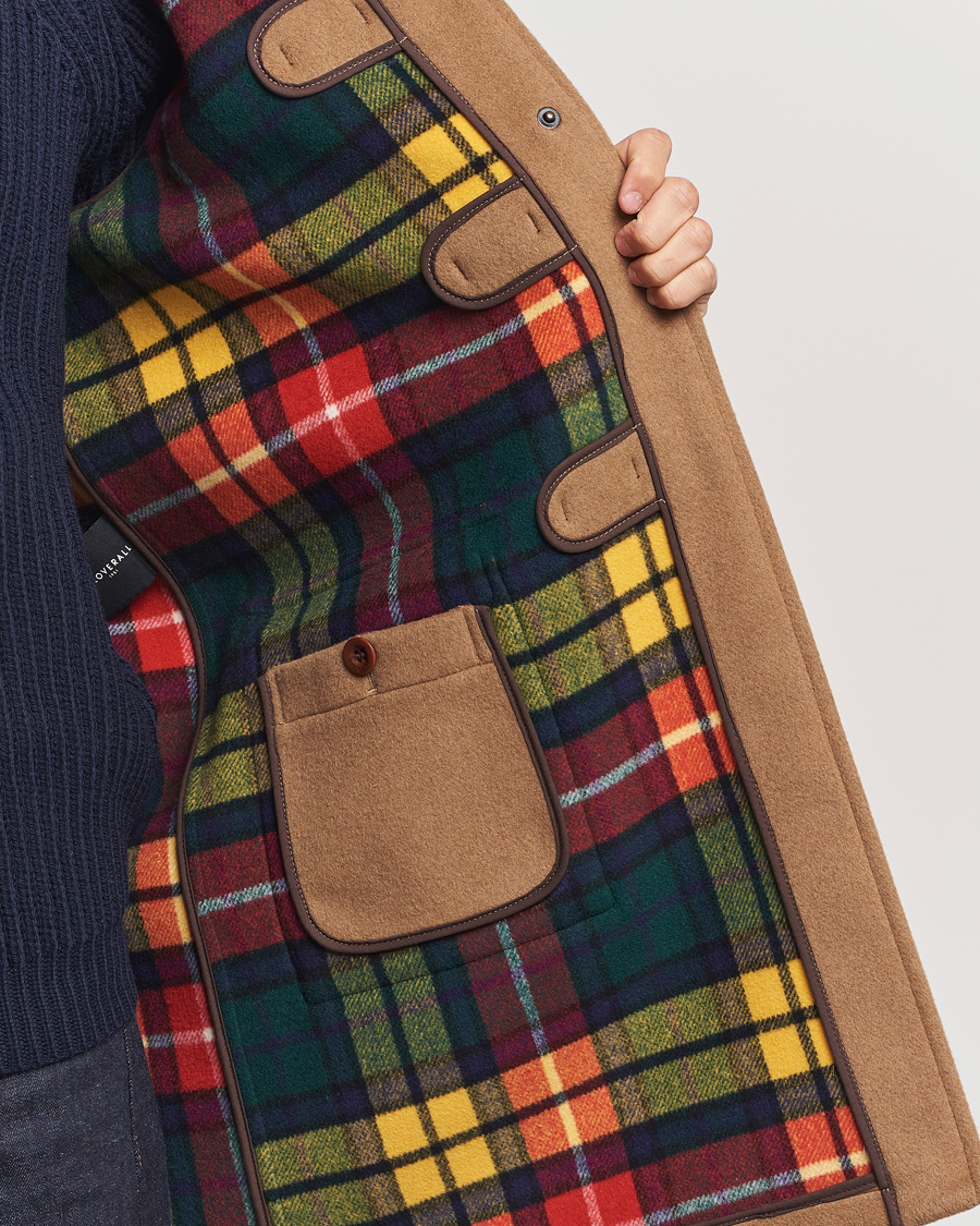 Mies | Takit | Gloverall | Morris Duffle Coat Camel/Buchanan