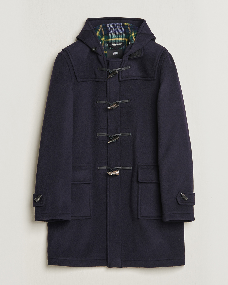 Mies | Takit | Gloverall | Morris Duffle Coat Navy/Dress Gordon