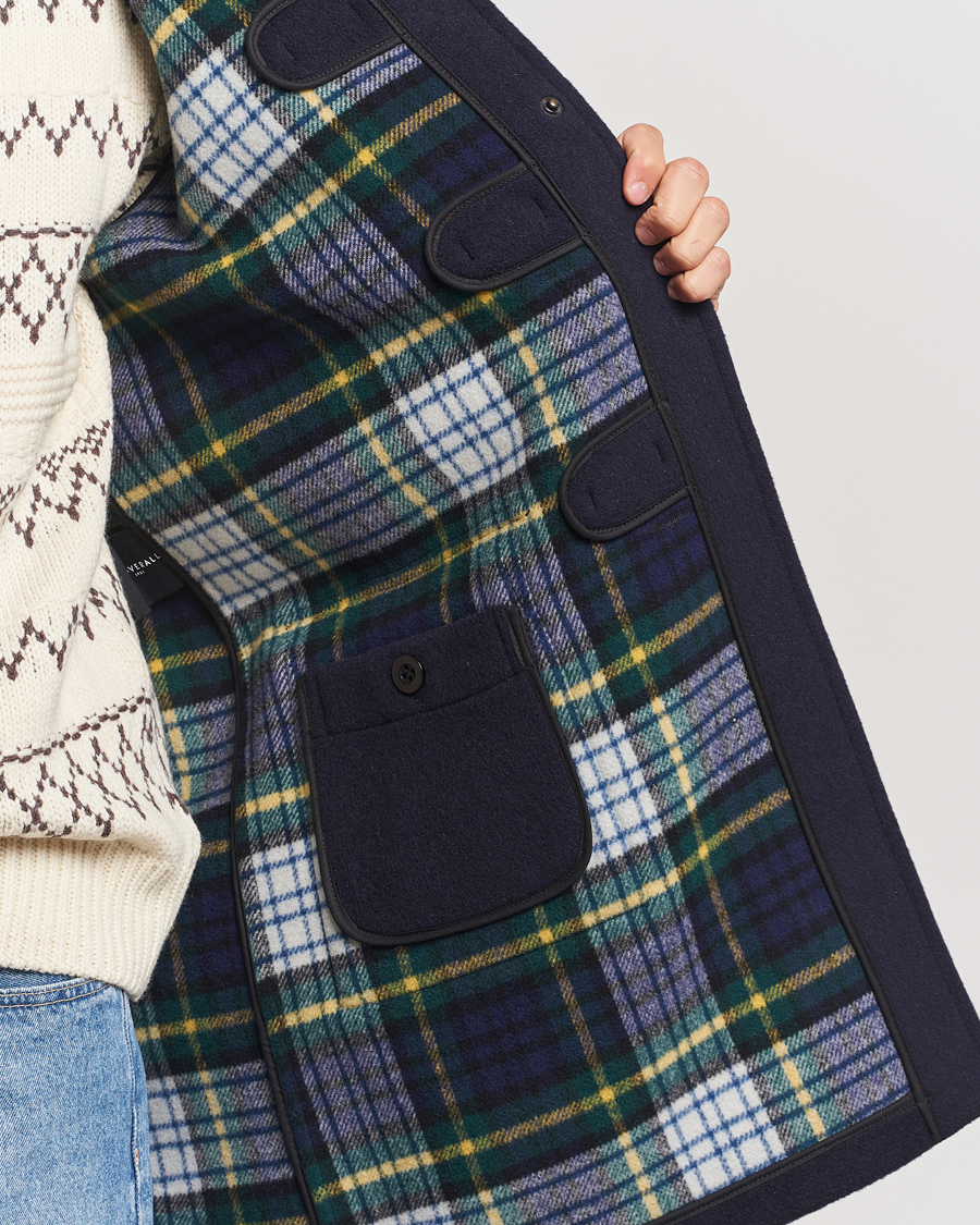Mies | Takit | Gloverall | Morris Duffle Coat Navy/Dress Gordon