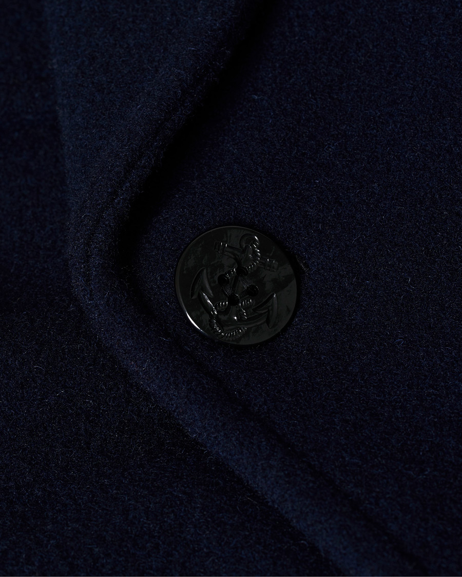 Mies | Takit | Gloverall | Shakelton Long Peacoat Navy