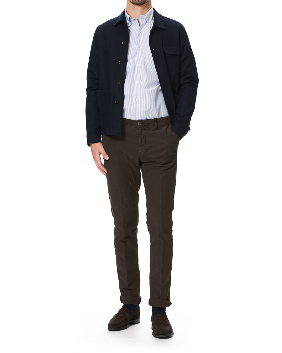 Mies | Kauluspaidat | Brooks Brothers | Regent Fit Supima Cotton Oxford Shirt White/Blue