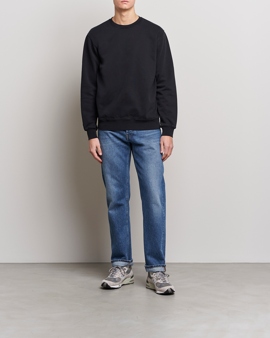 Mies | Puserot | Colorful Standard | Classic Organic Crew Neck Sweat Deep Black