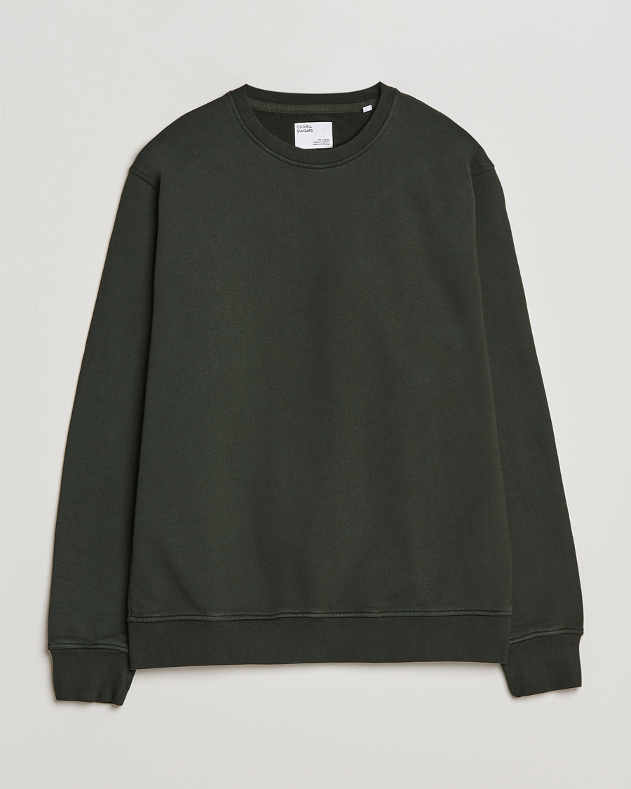 Mies | Puserot | Colorful Standard | Classic Organic Crew Neck Sweat Hunter Green