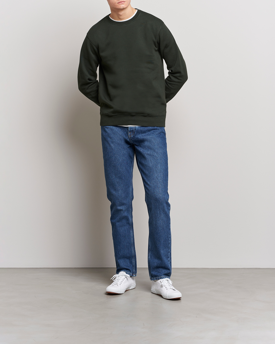 Mies | Puserot | Colorful Standard | Classic Organic Crew Neck Sweat Hunter Green