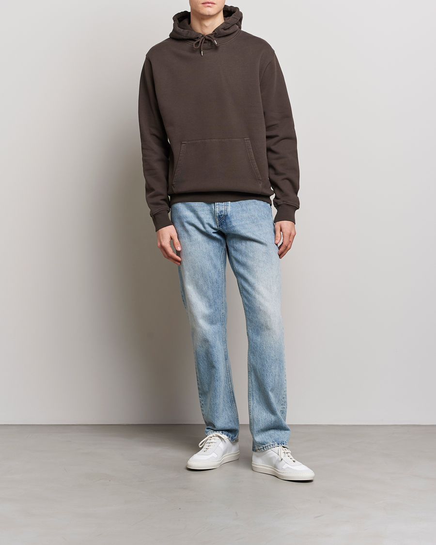 Mies | Puserot | Colorful Standard | Classic Organic Hood Coffee Brown